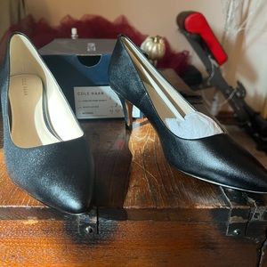 Cole Haan brand new black heels